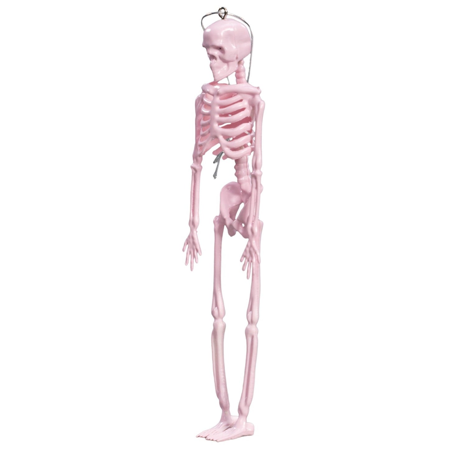 Pink Skeleton Funny Christmas Tree Holiday Ornament