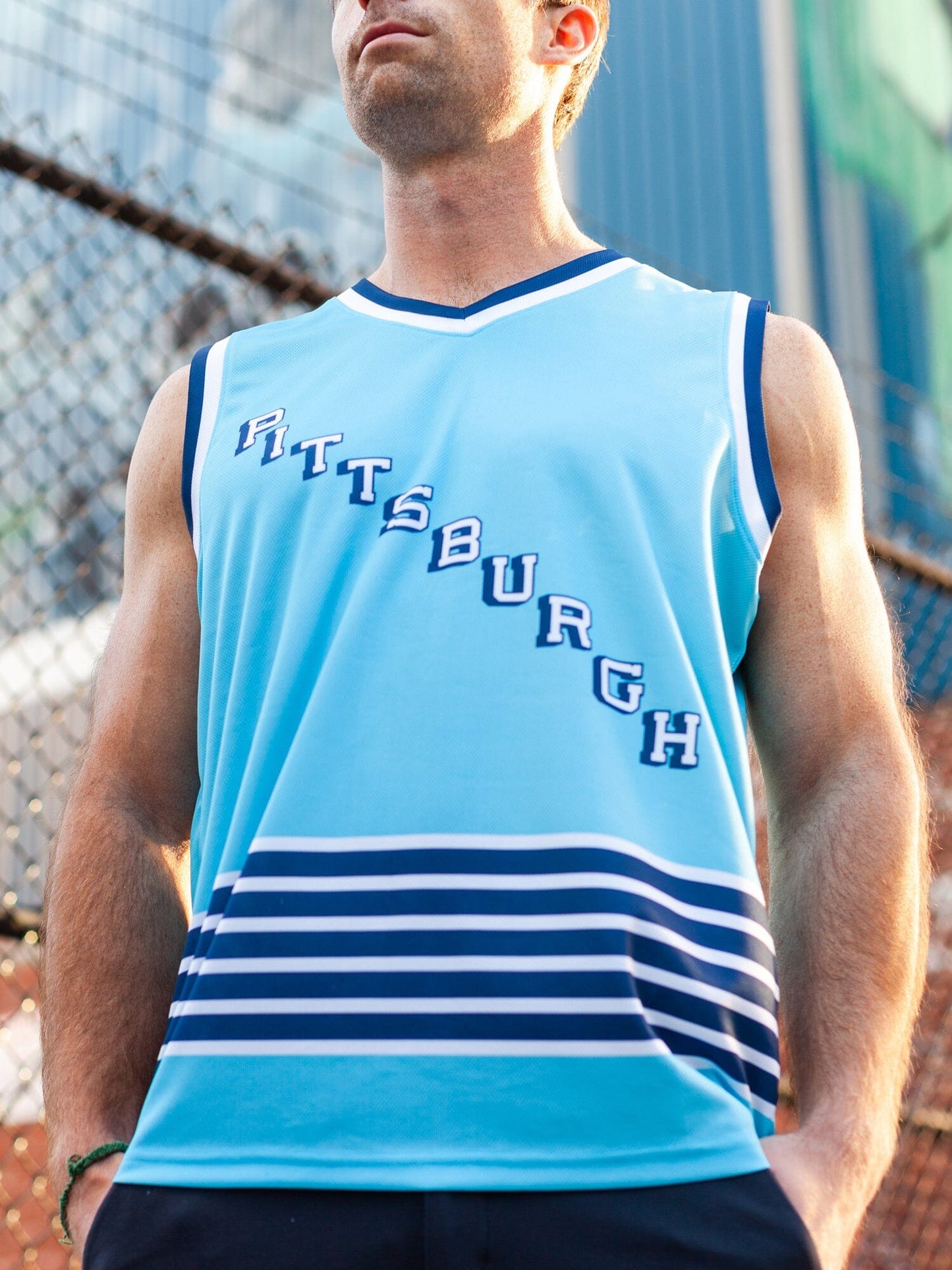 Pittsburgh Penguins Powder Blue Classics Alternate Hockey Tank