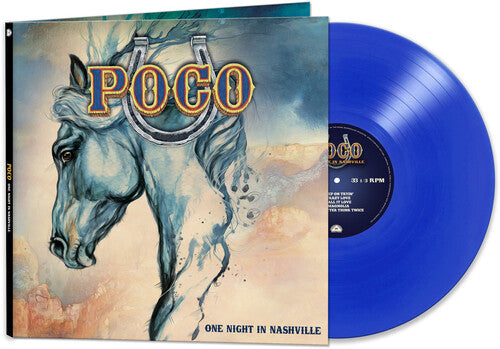 Poco - One Night In Nashville (Transparent Blue) (Colored Vinyl, Limited Edition) Vinyl Record