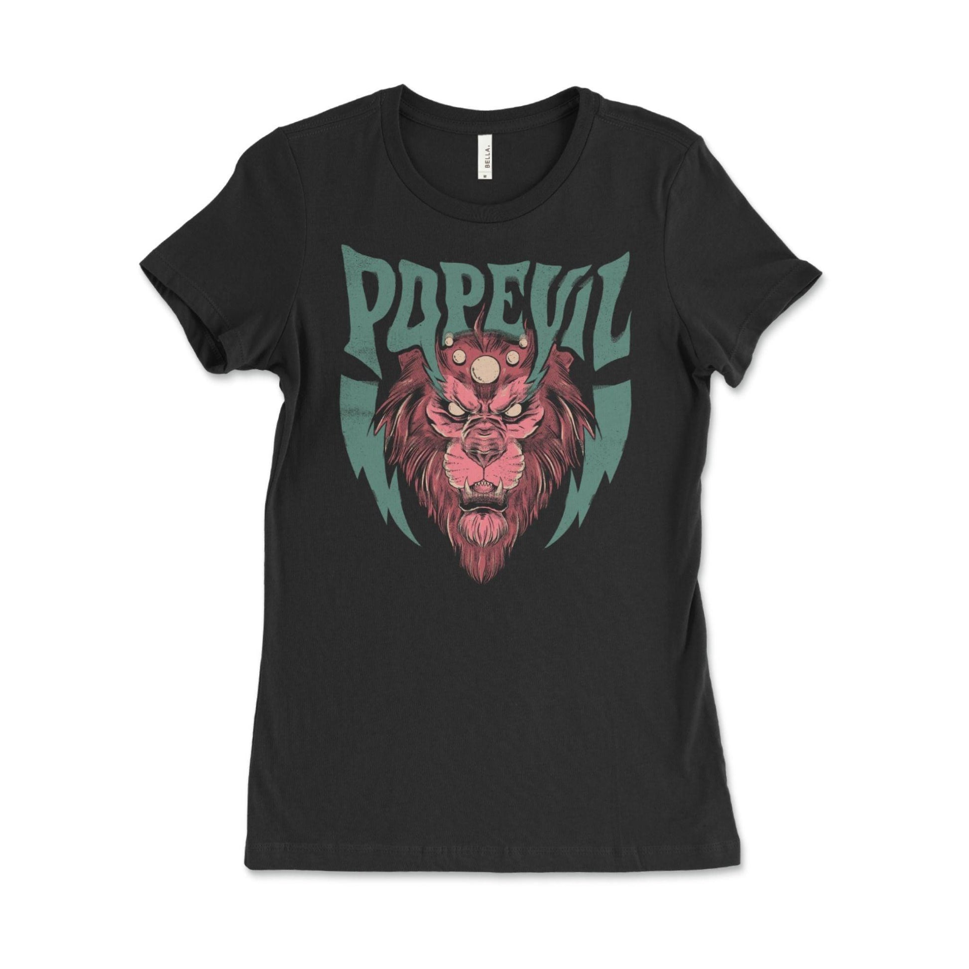 Pop Evil Versatile Lion Womens Mens T Shirt