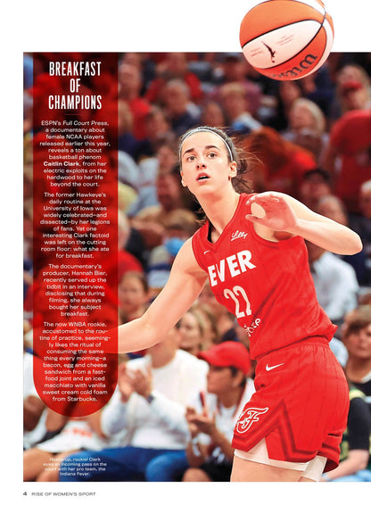 RISE - Women In Sports Issue 2: Chicago Sky Angel Reese Rivalry With Caitlin Clark, Simon Biles, NWSL Playoffs, Billie Jean King Battle Of The Sexes, Women's Fantasy Leagues, Best Fan Moments & More!