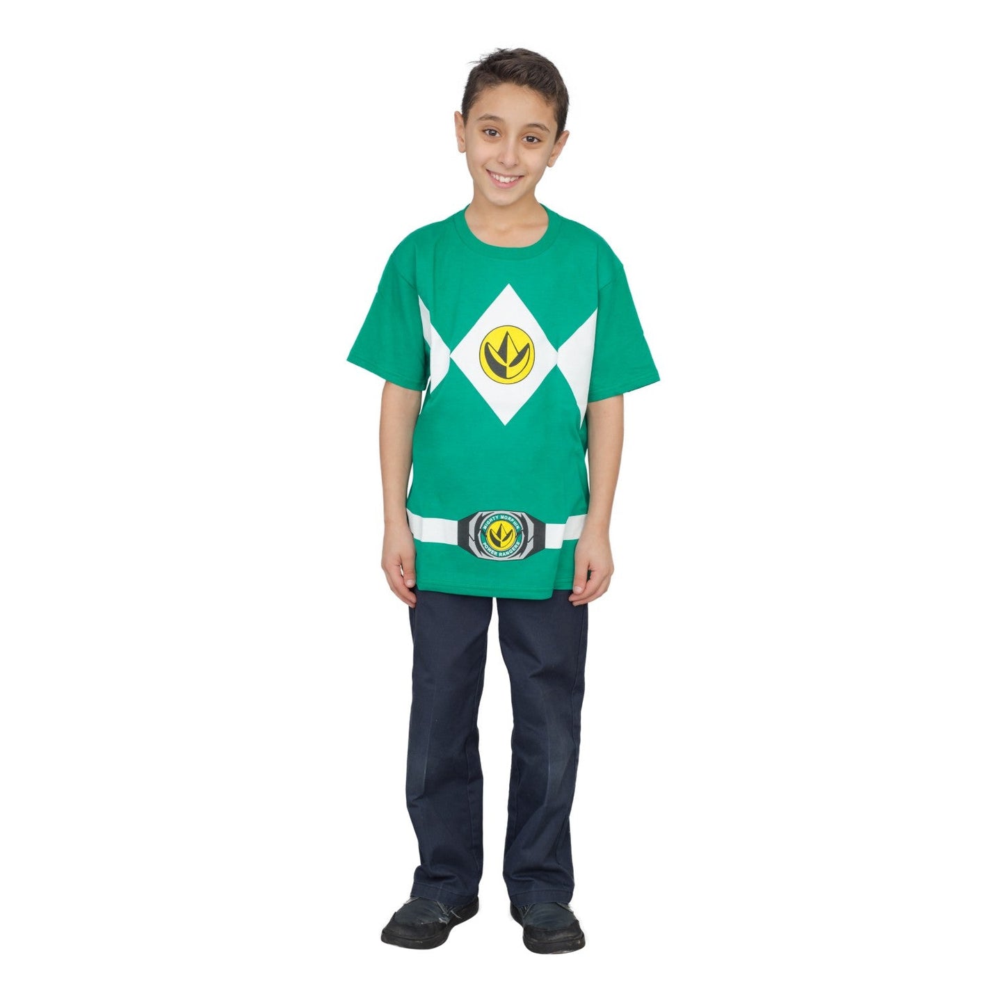 Power Rangers Halloween Cosplay Costume Youth Kids T Shirt