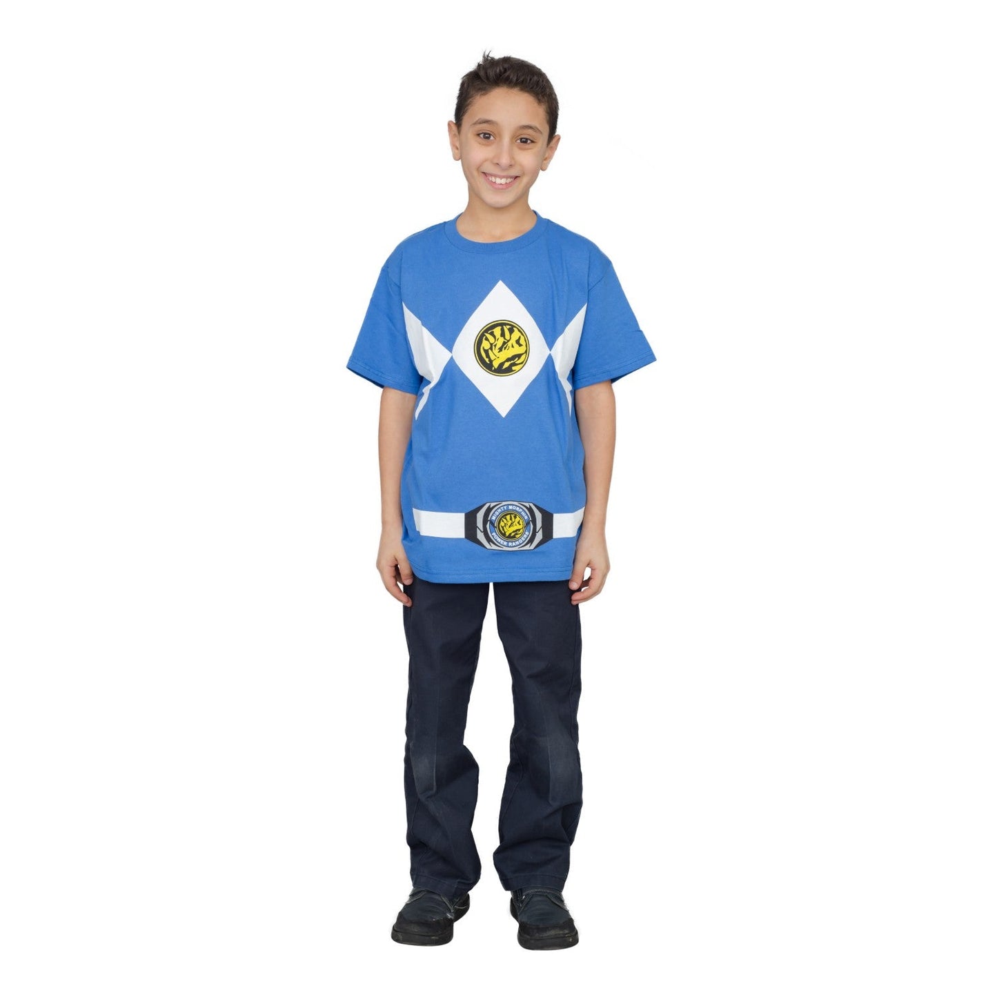 Power Rangers Halloween Cosplay Costume Youth Kids T Shirt