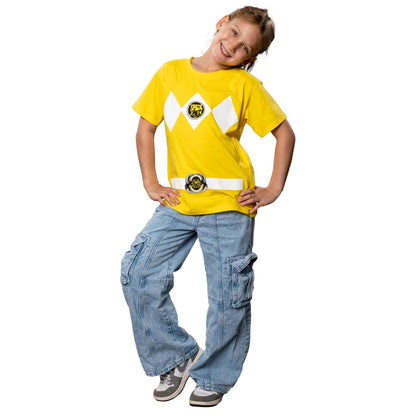 Power Rangers Halloween Cosplay Costume Youth Kids T Shirt