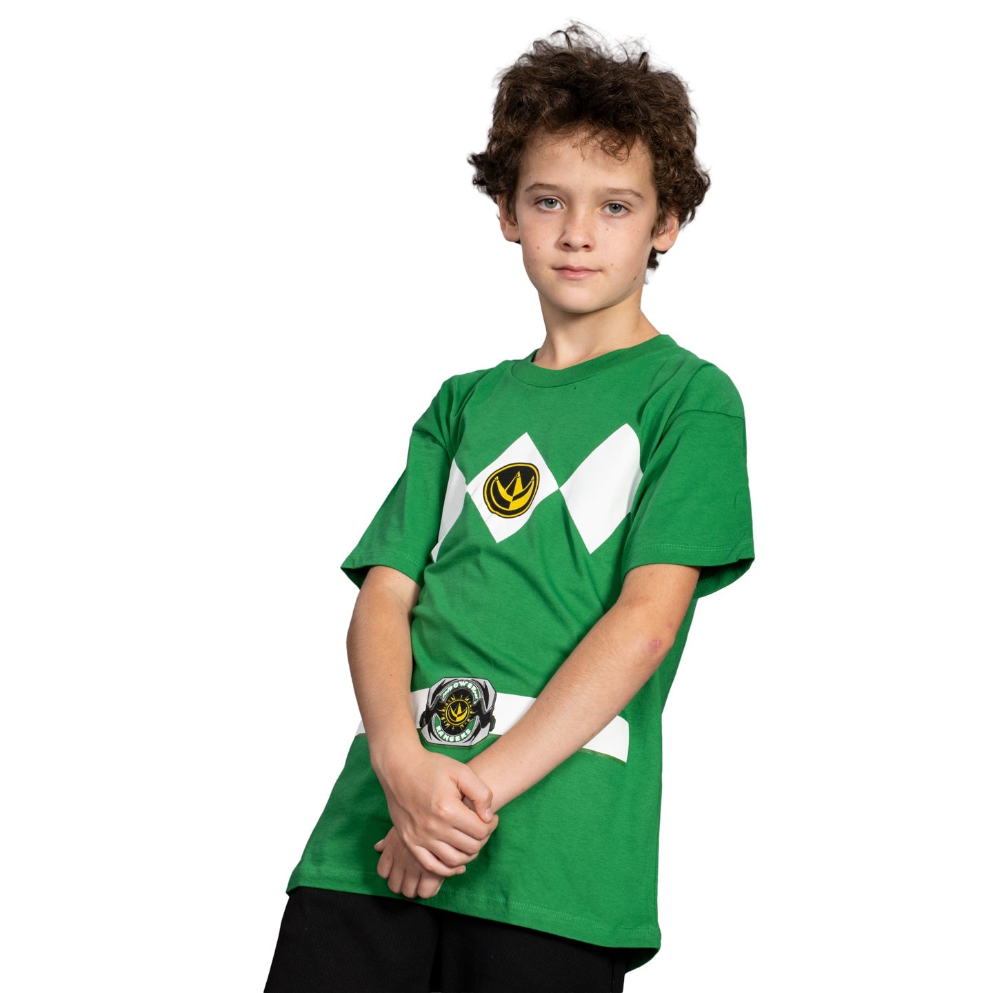 Power Rangers Halloween Cosplay Costume Youth Kids T Shirt