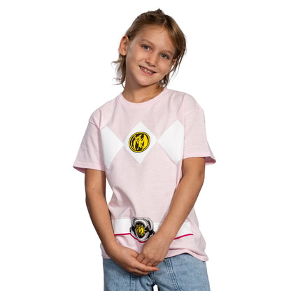 Power Rangers Halloween Cosplay Costume Youth Kids T Shirt