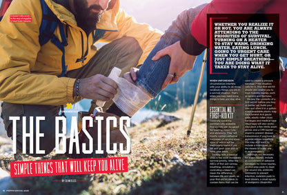 Prepper Survival Guide - Are You Ready No. 20: Critical Tips To Keep Your Family Safe, Gray Man, Emergency Priorities, Gear Guide, What Comes First in a Crisis, Online Scams, Frostbite & More!