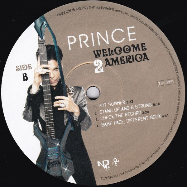 Prince – Welcome 2 America (2-LP Vinyl) Vinyl Record