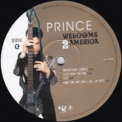 Prince – Welcome 2 America (2-LP Vinyl) Vinyl Record
