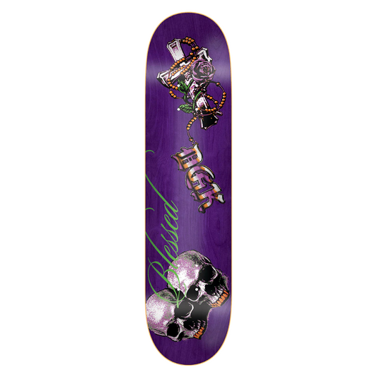 DGK Crypt Skateboard Deck - 8.25" Purple