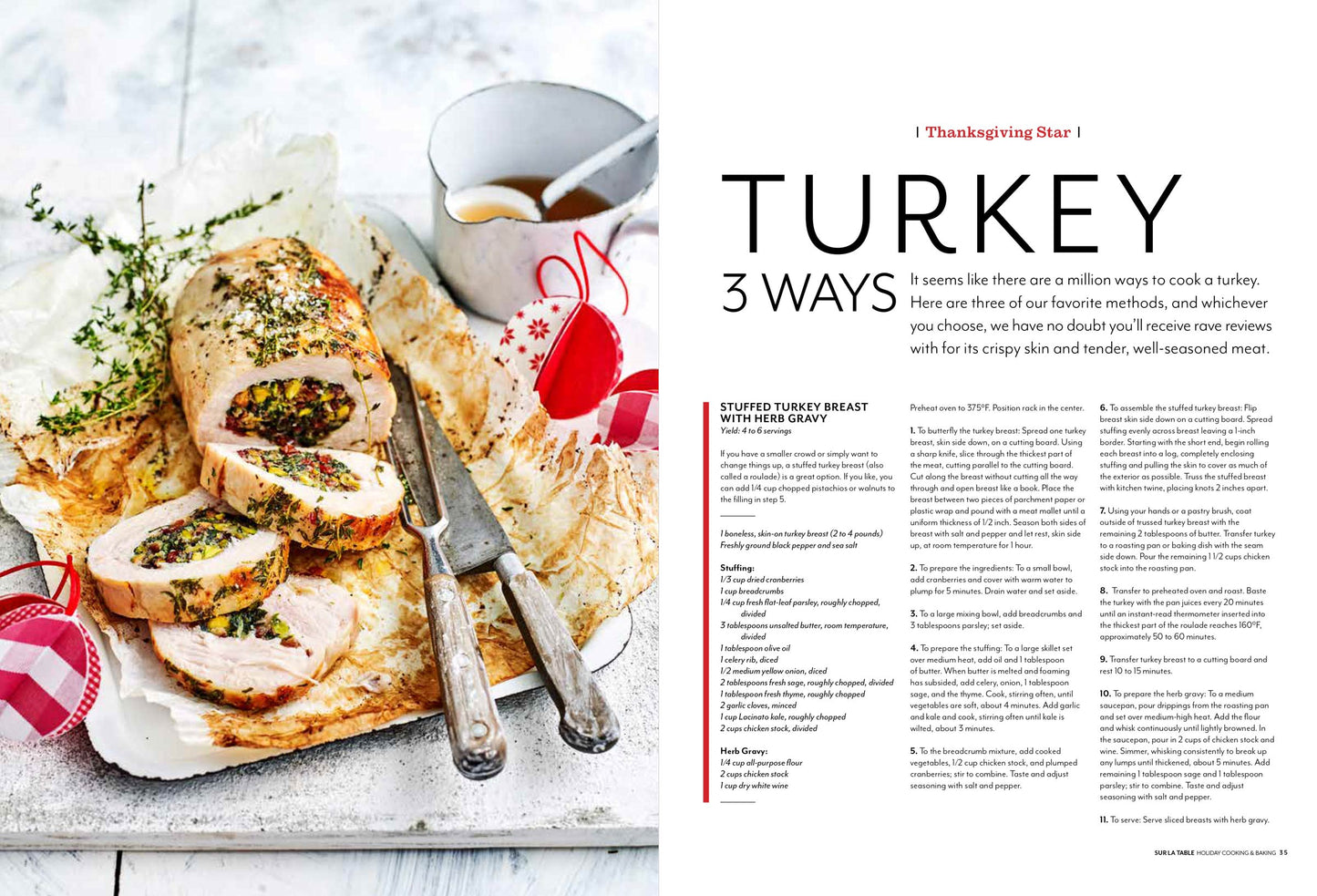 Sur La Table - Holiday Cooking & Baking: 82 Recipes + Pro Know-How, Tools For Bakers, Desserts & Cookies, Appetizers, Turkey 3 Ways, Side Dishes, Pies, Pumpkin, Brunch, Main Dishes, Cocktails & More!