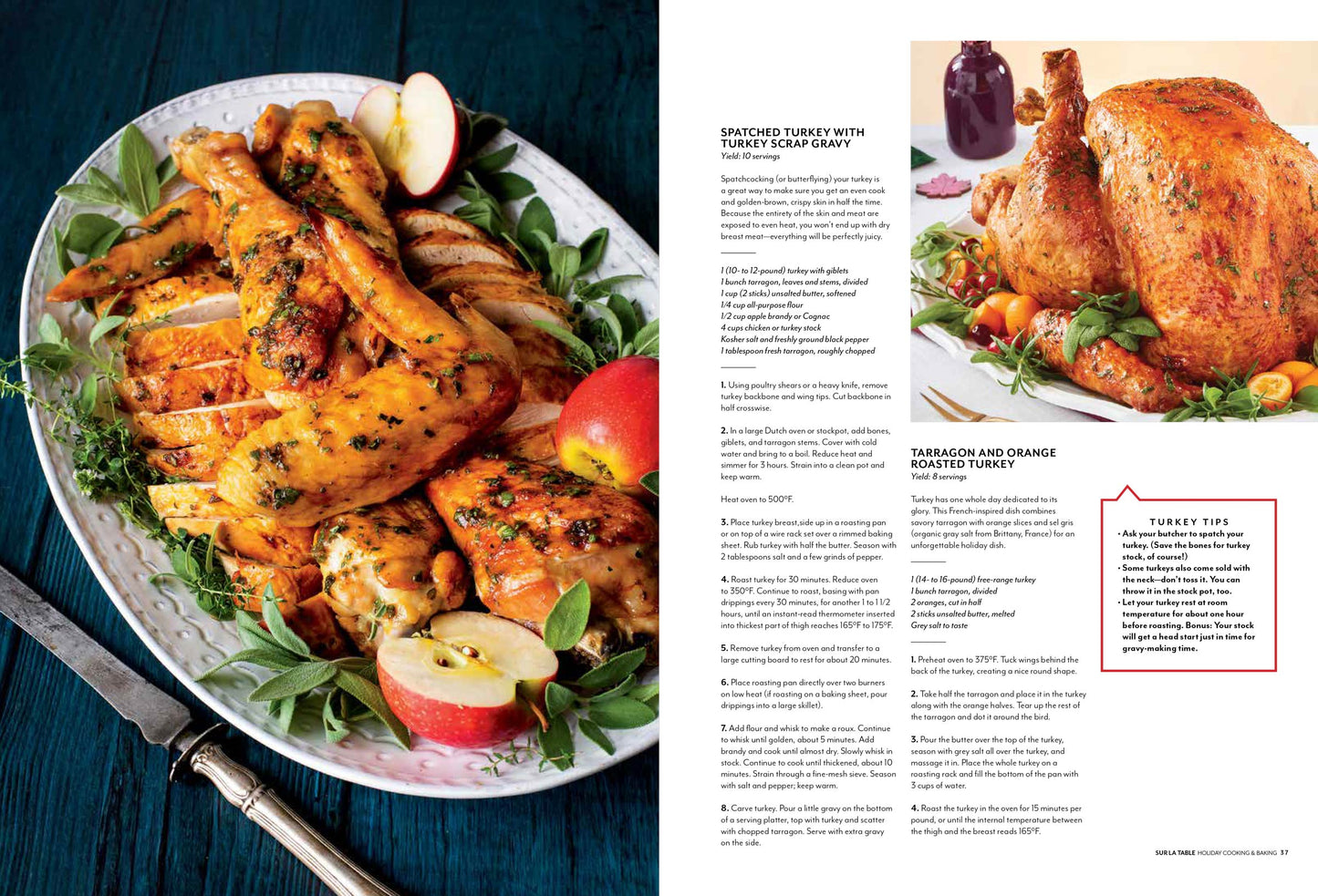 Sur La Table - Holiday Cooking & Baking: 82 Recipes + Pro Know-How, Tools For Bakers, Desserts & Cookies, Appetizers, Turkey 3 Ways, Side Dishes, Pies, Pumpkin, Brunch, Main Dishes, Cocktails & More!