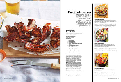 Summer Favorites - 104 Recipes, Fresh Weeknight Flavors, Upgrade Backyard Cookout, Cool Melon Salads, Drinks, Sweet Treats, Picnic Classics, Fresh Takes On Burgers, Mexican Flavors, July 4th & More!