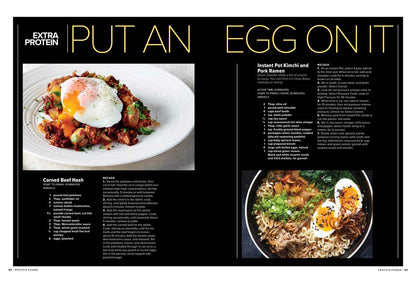 Protein Power Recipes - 102 Healthy Meals, Breakfasts, Smoothies, Eggs, Seafood, One Dish Dinners, Chicken, Slow Cooker Stews, Burgers, Grilling, Party Food, Vegetarian & Plant-Based Alternatives!