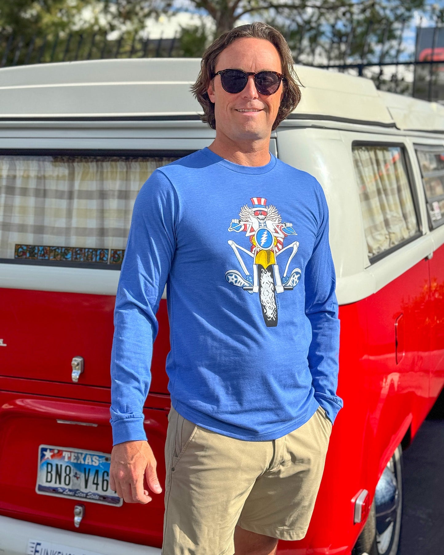 Grateful Dead Psycle Sam Unisex Long Sleeve Shirt