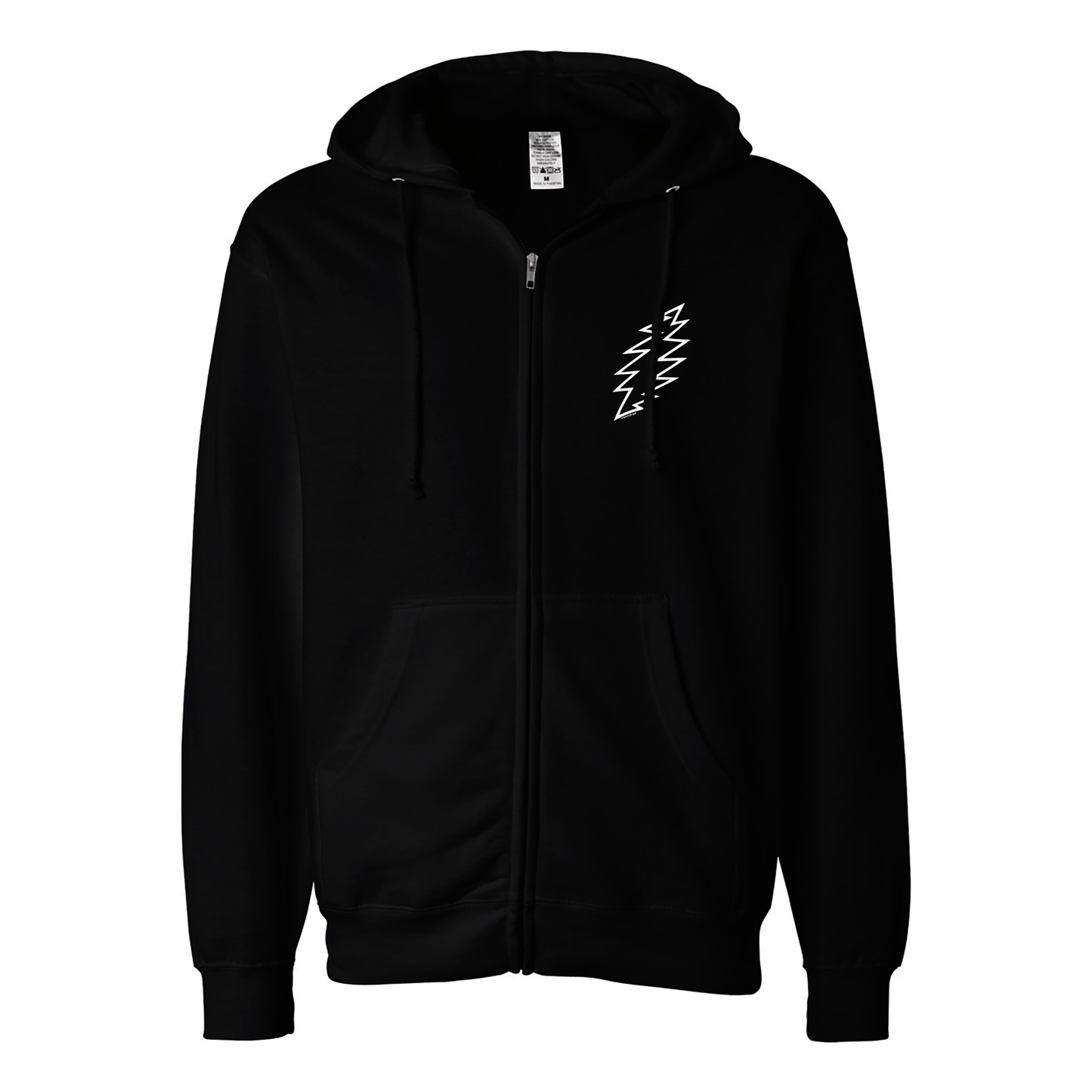 Grateful Dead Psycle Sam Unisex Zip Up Hoodie Black Officially Licensed