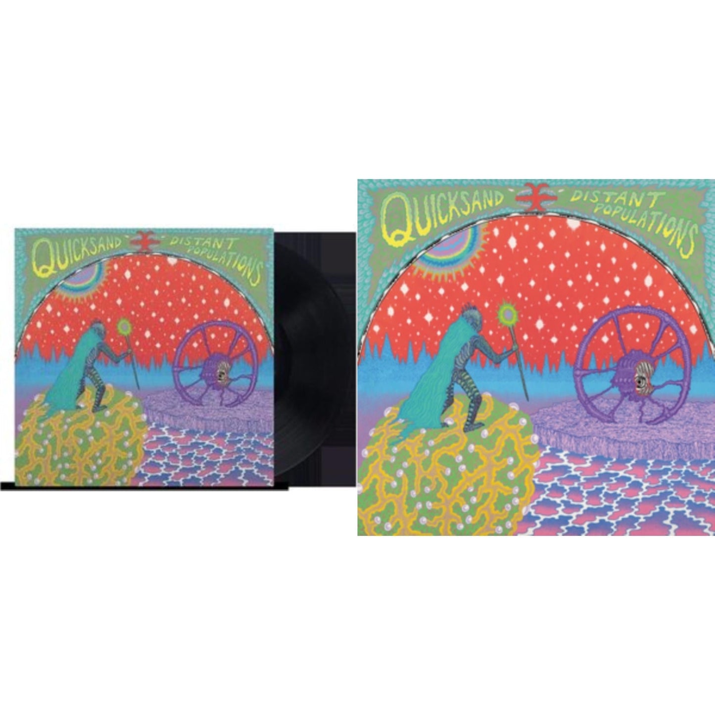 Quicksand - Distant Populations & Distant Populations (Purple Cloudy LP Vinyl) (I)