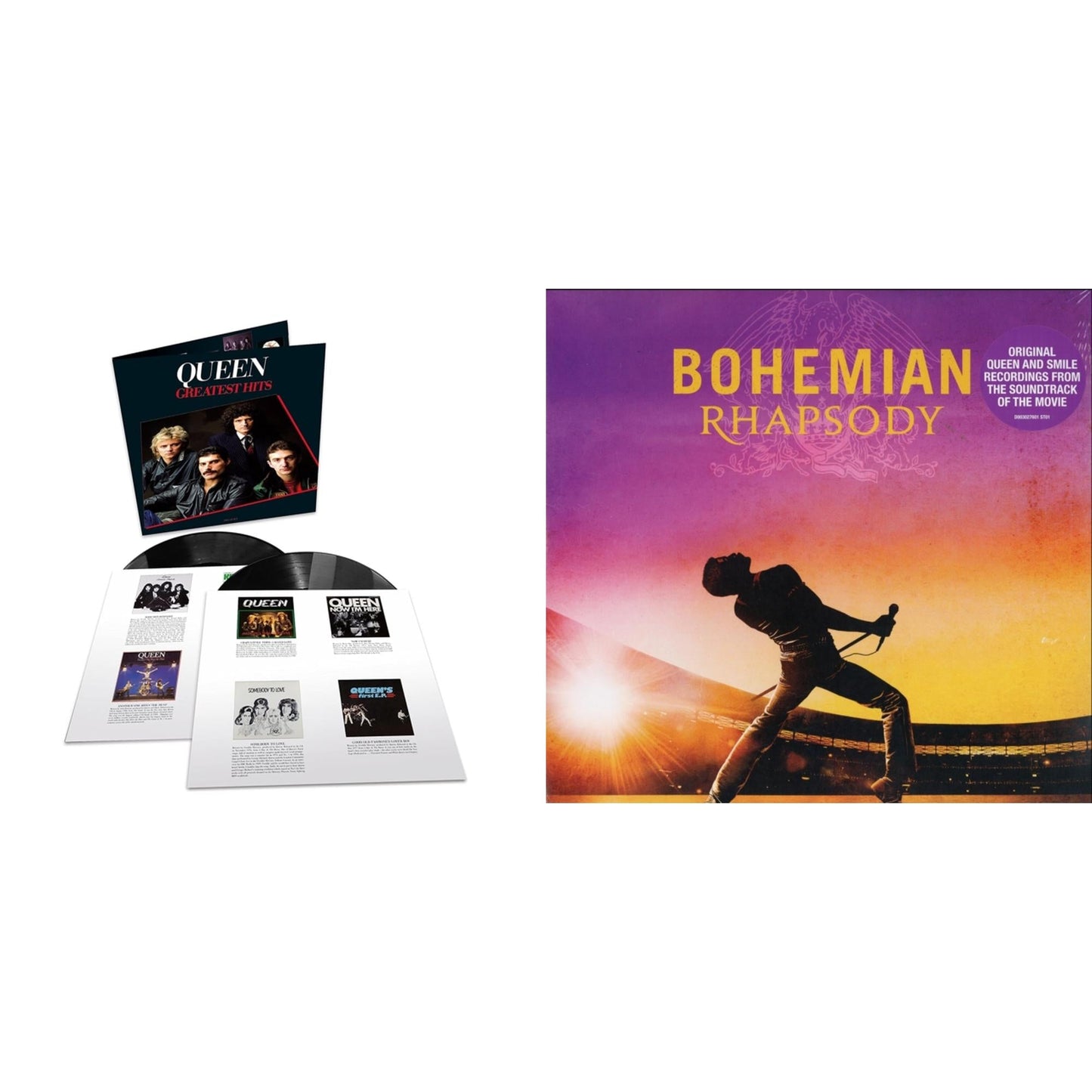 Queen - Greatest Hits 1 (180G/Dl Card/2LP) & Bohemian Rhapsody (180G/2LP)