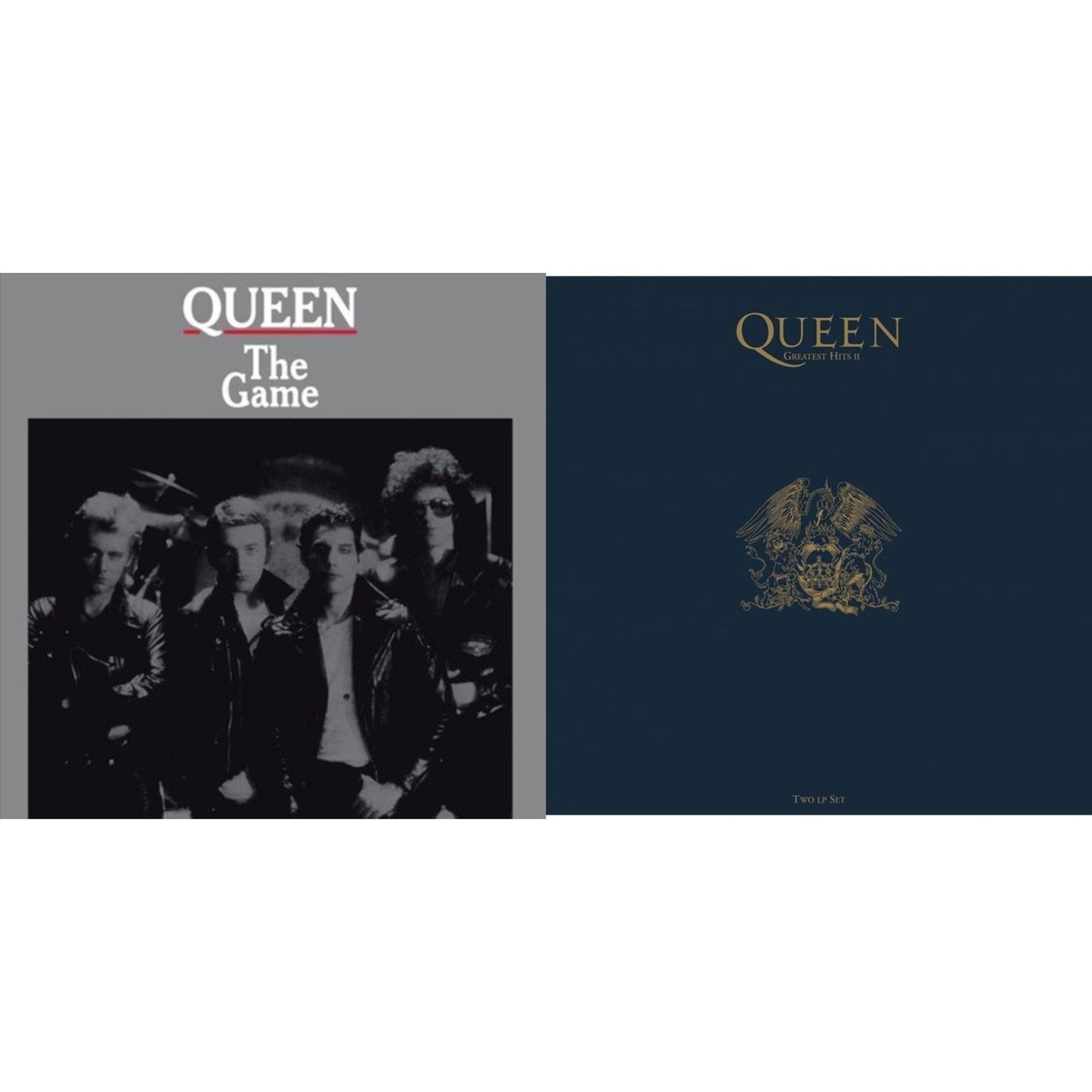 Queen - Greatest Hits 2 (180G/Dl Card) & Game - LP Vinyl Bundle