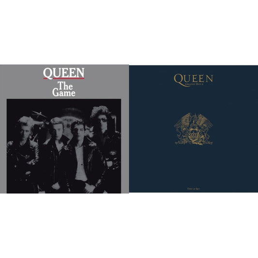 Queen - Greatest Hits 2 (180G/Dl Card) & Game - LP Vinyl Bundle