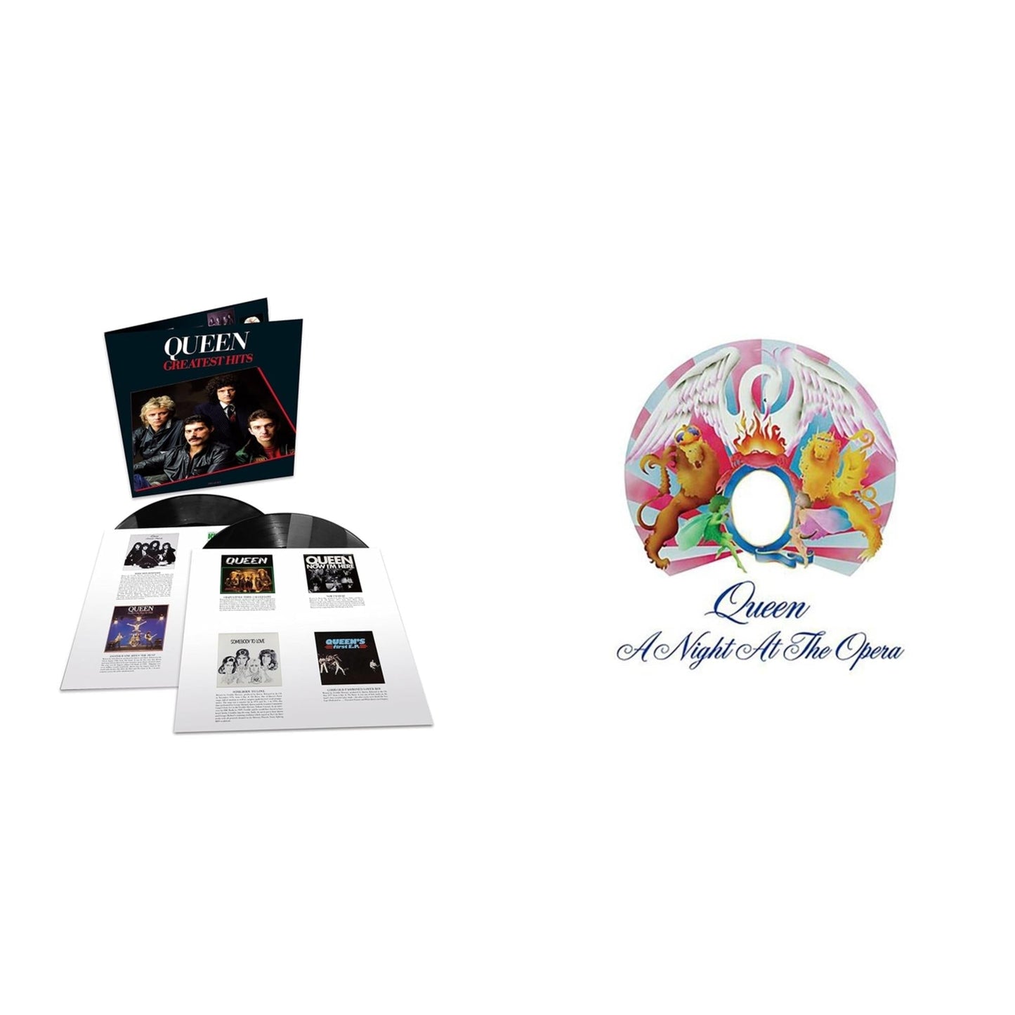 Queen - Greatest Hits 1 (180G/Dl Card/2LP) & Night At The Opera
