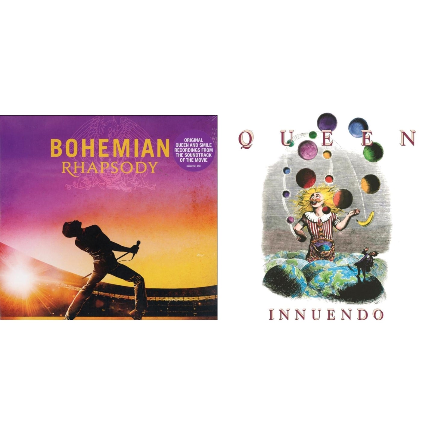 Queen - Bohemian Rhapsody (180G/2LP) & Innuendo (2LP)