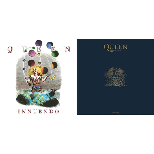 Queen - Greatest Hits 2 (180G/Dl Card) & Innuendo (2LP)