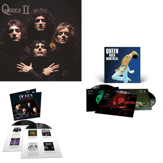 Queen - Greatest Hits 1 (180G/Dl Card/2LP) & Queen Ii & Queen Rock Montreal (3LP)