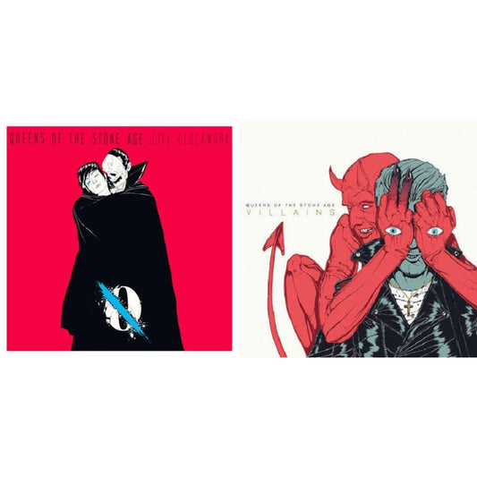 Queens Of The Stone Age - Like Clockwork & Villains (Gatefold/Dl Card) - LP Vinyl Bundle