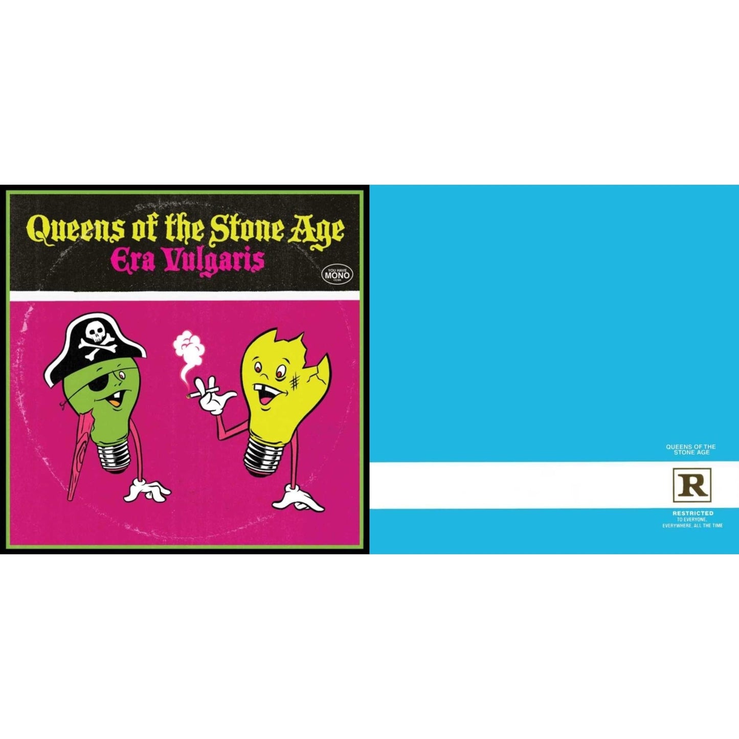 Queens Of The Stone Age - Era Vulgaris (180G) & Rated R (180G) (X) - LP Vinyl Bundle