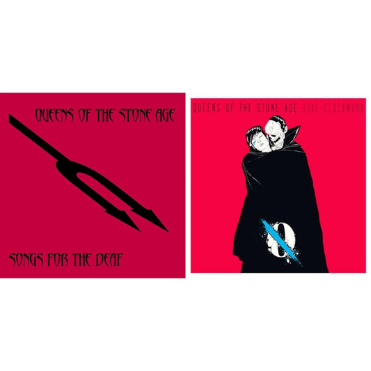 Queens Of The Stone Age - Songs For The Deaf (180G) (X) & Like Clockwork - LP Vinyl Bundle