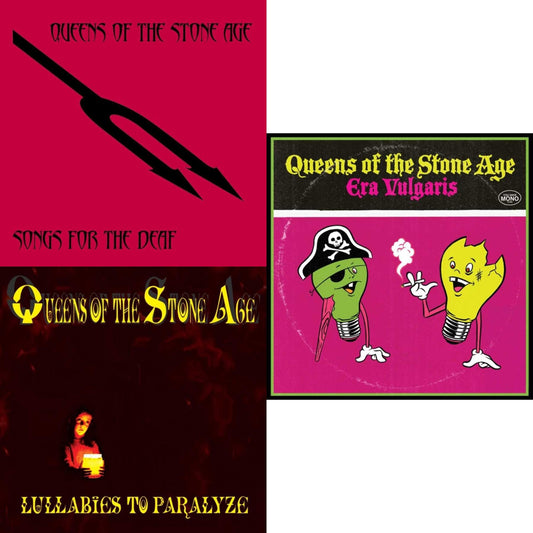 Queens Of The Stone Age - Era Vulgaris (180G) & Lullabies To Paralyze (2LP/180G) (X) & Songs For The Deaf (180G) (X)
