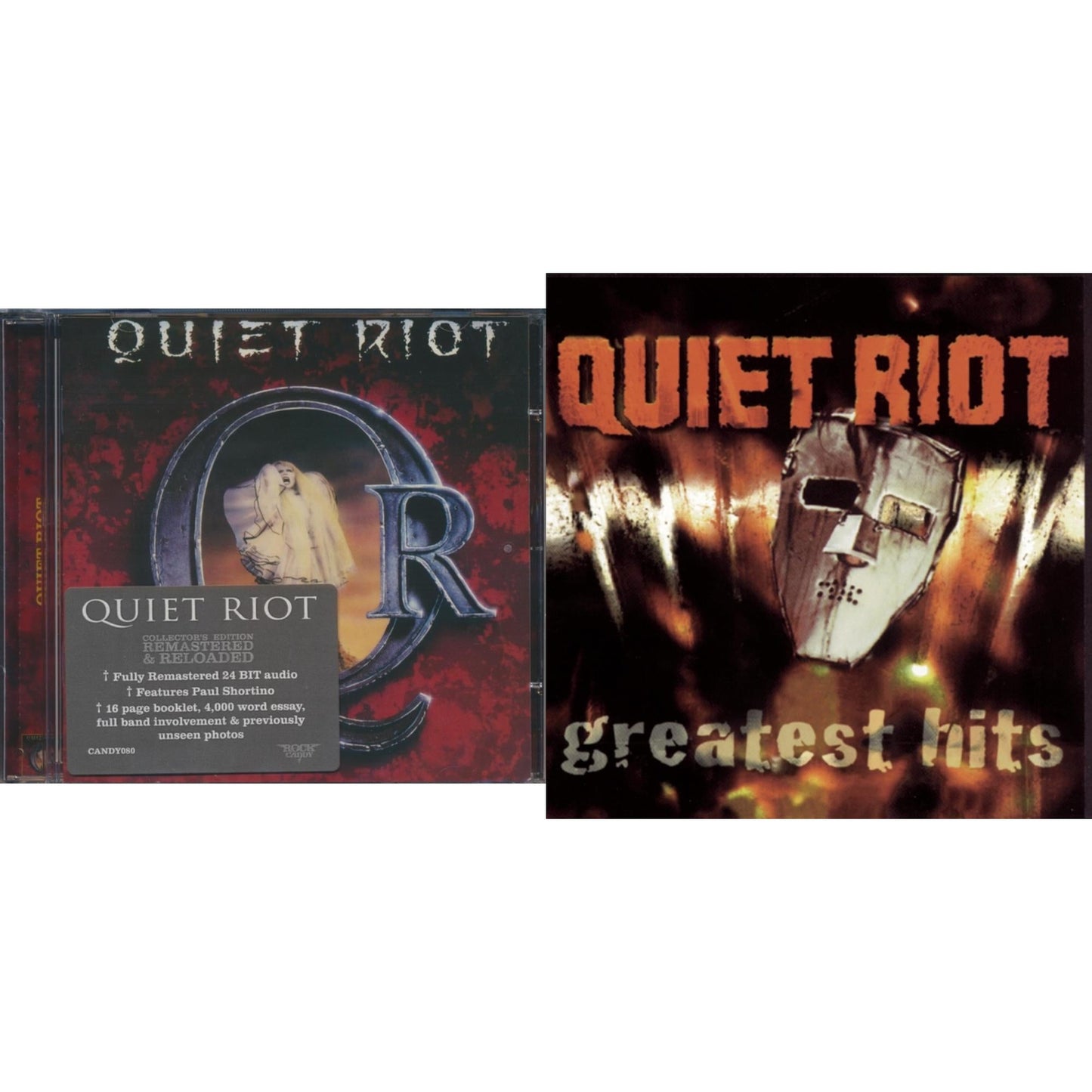 Quiet Riot - Quiet Riot & Greatest Hits - CD Bundle