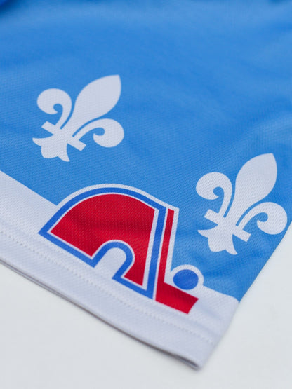 Quebec Nordiques Retro Alternate Mesh Hockey Shorts