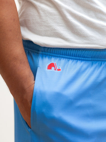 Quebec Nordiques Retro Alternate Mesh Hockey Shorts