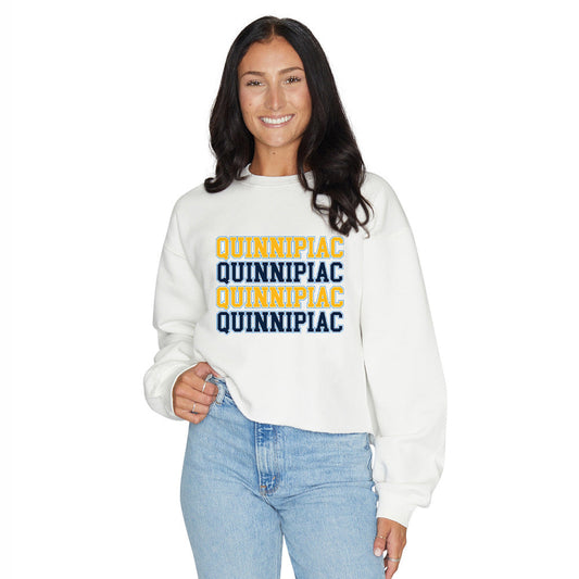 Quinnipiac Repeat Womens Crewneck Officially Licensed