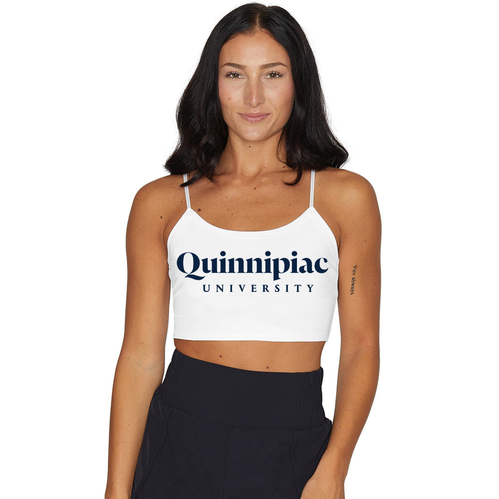 Quinnipiac Spaghetti Tank Top Officially Licensed