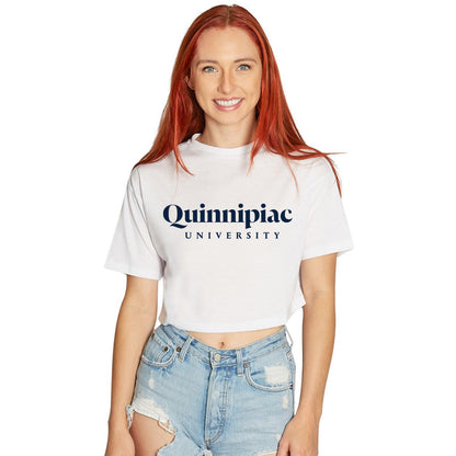 Quinnipiac Bobcats Womens Tee Shirt Officially Licensed