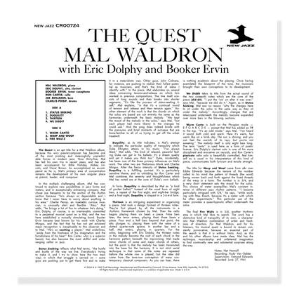 The Quest (Original Jazz Classics Series) (180g LP) Vinyl Record
