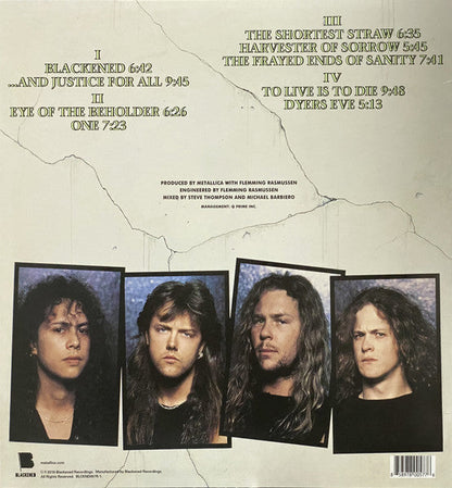Metallica - ...And Justice For All [180G] 2x Vinyl LP Record