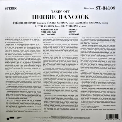 Herbie Hancock - Takin Off Vinyl LP Record