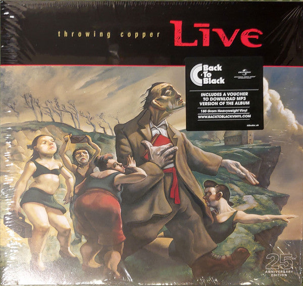 LIVE - Throwing Copper [25th Anniversary] 2x Vinyl LP Record