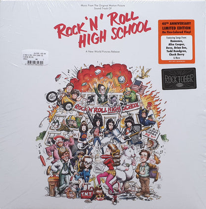 RAMONES - Rock 'N' Roll High School OST (Color Vinyl) LP Record