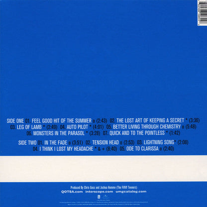 Queens Of The Stone Age - R - Restricted To Everyone, Everywhere 2x 180G Vinyl LP Record