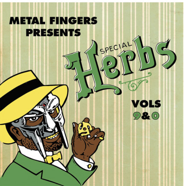 Metal Fingers ( MF DOOM ) - Special Herbs Vol 9 & 0 2x (Evergreen Color Vinyl) LP Record