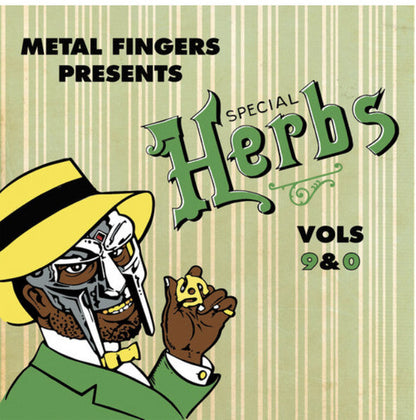 Metal Fingers ( MF DOOM ) - Special Herbs Vol 9 & 0 2x (Evergreen Color Vinyl) LP Record