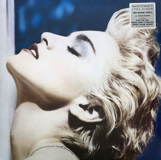 Madonna – True Blue [180g] Vinyl LP Record + Poster