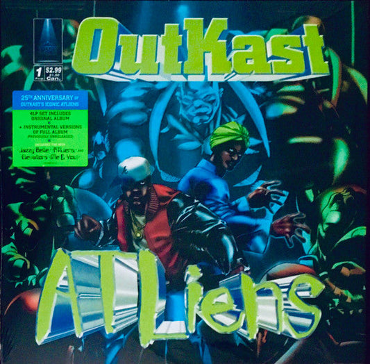 OutKast ‎– ATLiens (25th Anniversary Deluxe Edition) 4x Vinyl LP Record