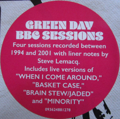 Green Day – BBC Sessions 2x Vinyl LP Record