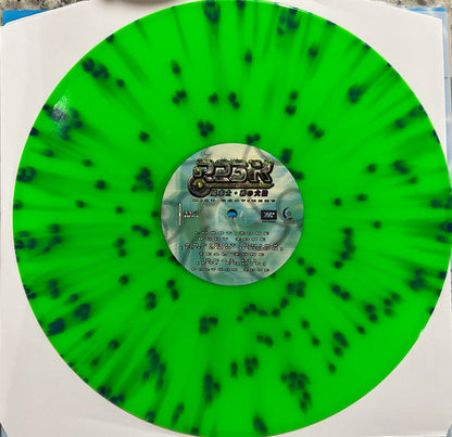 R23X – Mist Continent Neon Green with Digital Teal Splatter Color Vinyl LP Record